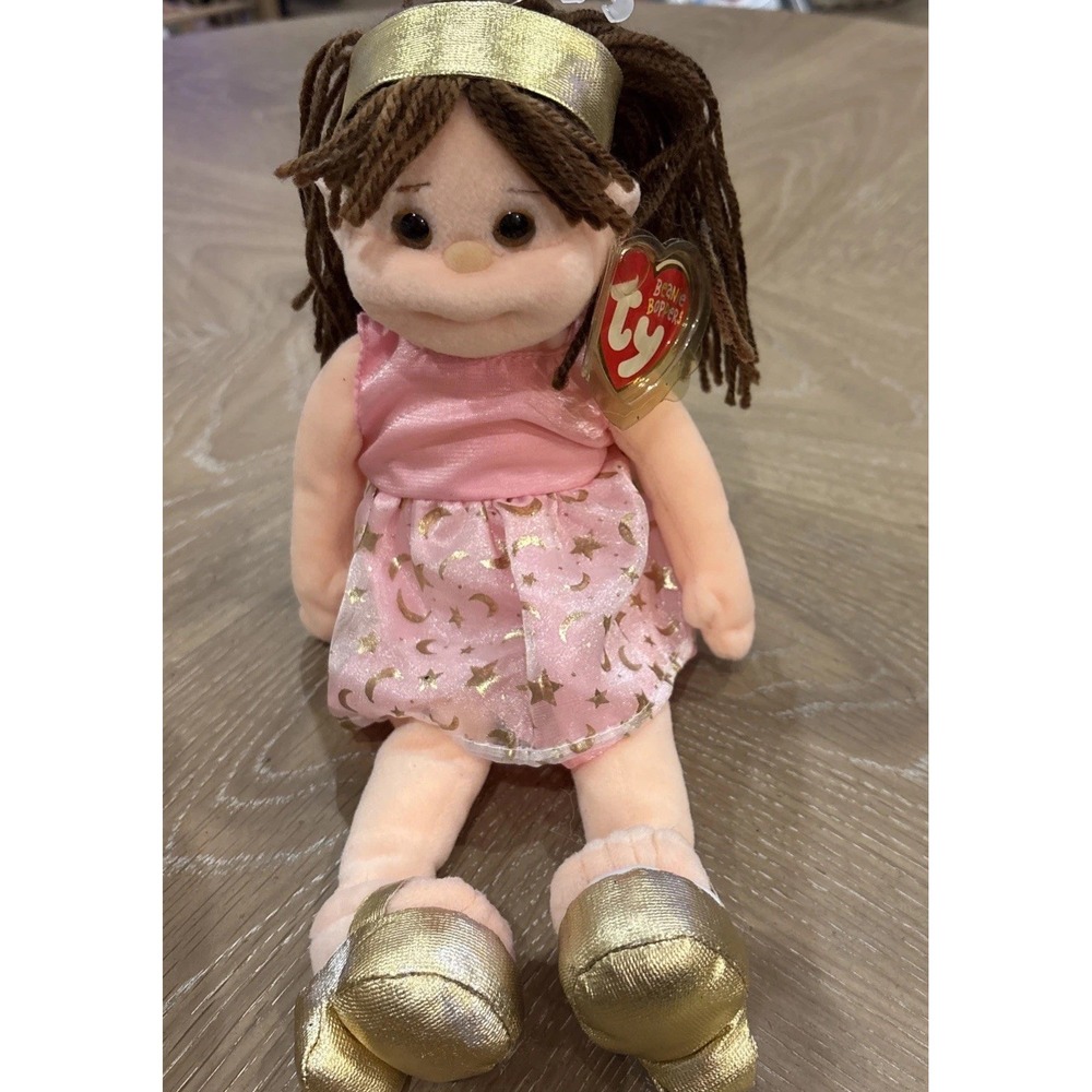 Ty Beanie Boppers Dainty Darla Plush Doll 12"